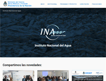 Tablet Screenshot of ina.gov.ar